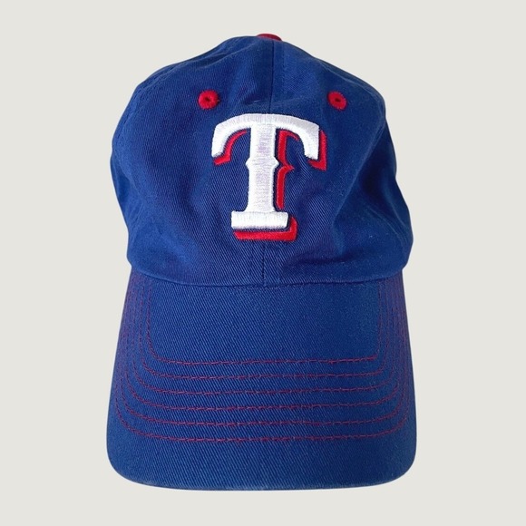 fan favorite Other - Texas Rangers Kids Baseball Hat Blue Fan Favorite MLB Adjustable Cap One Size